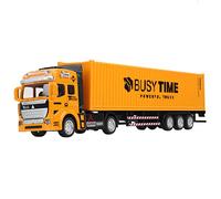 TARSHYRY Livraison Van Toy, Tamion DE Livraison Jouet 1: 48 CONTENEUR Alliage MODÈLE DE TRUMPLE JOUELL (Camion Porte-conteneurs)