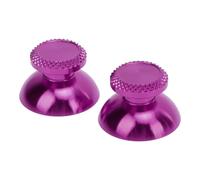 TARSHYRY Lot de 2 Bâtons Analogiques de Rechange en Aluminium pour Console de Jeu Portable, Kit de Mise à Niveau de Joysticks en Métal pour Contrôleurs de Jeu et Légers (PURPLE)
