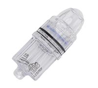 TARSHYRY Lumière de Pêche sous-Marine pour Les Chutes en Haute Mer, Lampe LED étanche avec Deux Anneaux, éclairage Submersible pour équipement de Pêche de Nuit (Blue)