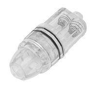 TARSHYRY Lumière de Pêche sous-Marine pour Les Chutes en Haute Mer, Lampe LED étanche avec Deux Anneaux, éclairage Submersible pour équipement de Pêche de Nuit (White)