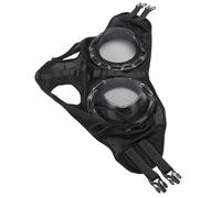 TARSHYRY Lunettes de Course de Chevaux -Vent et Anti-Sable, Filet de Protection pour Les Yeux pour Harnais, Noir, Conception en Respirante Durable de qualité Supérieure, Entraînement des