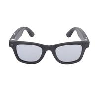 TARSHYRY Lunettes Intelligentes avec Caméra HD 8 MP, Intelligence Artificielle, Traduction Intégrée et Commande Vocale, pour Une Communication Multilingue en Temps Réel et la Reco (Silver)