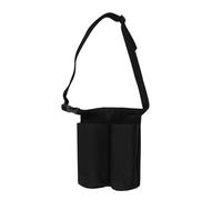 TARSHYRY Massage Bottle Double Holster Kit Massage Bottage Sac pour 2 Bouteilles, Organisateur de Porte-taille à L'huile de Lotion avec Courroie Réglable, Plusieurs Poches