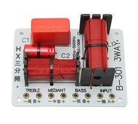 TARSHYRY Module de Croisement à 3 Voies pour Haut-parleurs de Bricolage, Panneau de Séparation de Fréquence des Aigus et des Basses, Filtre Distributeur de Son HiFi