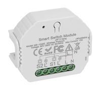 TARSHYRY Module de Variateur Intelligent, Gradation à 2 Voies, Contrôle par Application, Montage dissimulé, 90 250V, Contrôle de la Lumière Domotique