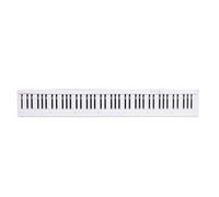 TARSHYRY Note de Clavier de Piano à 88 Touches pour Débutants Tableau de Pratique des Touches de Piano avec échelle 1: 1 de 124 Cm Papier Cuivre Résistant à L'eau Étiquette de Pratique