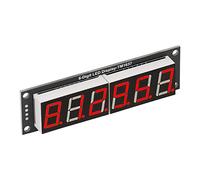 TARSHYRY Panneau d'Affichage Numérique, Module d'Affichage à Tube Numérique à LED LED 6 Chiffres 7 Segments 0,56 Pouces TM1637 Puce 'entraînement Module Accessoire Rouge