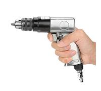 TARSHYRY Perceuse Pneumatique à Air 3/8 Pouces, Outil de Forage à Air Réversible à Grande Vitesse de 1700 Tr/min pour le Métal, L'assemblage de Meubles en Bois, Perceuse Pneumatique