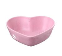 TARSHYRY Plat D'assaisonnement en Forme de Cœur, Bol à Sauce en PP sans Danger, Plat à Tremper Polyvalent pour la Cuisine, Salle à Manger, Sel, Ketchup, Sucre, Vinaigre, Petit Bol de