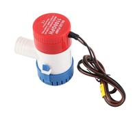 TARSHYRY Pompe de Cale Submersible 1100GPH DC, Moteur Fiable et Efficace pour Accessoire Marin de Bateau, Boîtier en Plastique à Fort Impact, capacité de Débit de 1100 Gallons par Heure pour Coques