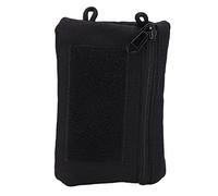 TARSHYRY Poux de Voyage, Sac d'épaule en Nylon avec Poche à Fermeture éclair Sachet de Voyage pour Le Camping en Randonnée (Black)