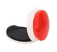 TARSHYRY Presse à Galettes de Hamburgers, épaisseur Réglable, Sûre, Durable, Facile à Tenir à la Main, pour la Cuisine Domestique, Plastique Rouge, 370g