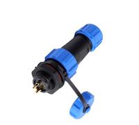 TARSHYRY Prise et Connecteur de Prise en Plastique étanche à 2 Broches, classé IP68 pour Une Utilisation en Extérieur, Solution de Connexion électrique pour Les Environnements Difficiles (2 Broches)