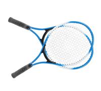 TARSHYRY Racket de Tennis pour Enfants, Alliage de Fer Accessoire de Racette Junior et Léger et Stable avec Balle et Sac de Racket de Tennis de Sac, pour Les Jeunes Débutants de (Blue)