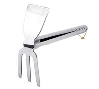 TARSHYRY RAKES pour LAWNS, Rake RÉSÉBRAL Cultivateur Garden Tool Garden Rake Hand Rake Garden Tool avec Acier Mini Râteau Poignée en Caoutchouc Glaw Claw Rake Cultivator Garden Tool