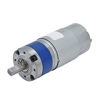 TARSHYRY Réduction de Vitesse de Moteur à Engrenage Planétaire DC 12 V avec Arbre D pour les Projets de Robotique et de Domotique (230RPM)