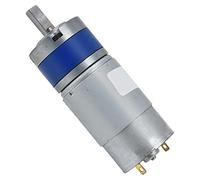 TARSHYRY Réduction de Vitesse de Moteur à Engrenage Planétaire DC 12 V avec Arbre D pour les Projets de Robotique et de Domotique (85RPM)