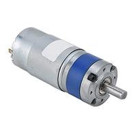 TARSHYRY Réduction de Vitesse de Moteur à Engrenage Planétaire DC 12 V avec Arbre D pour les Projets de Robotique et de Domotique (8RPM)