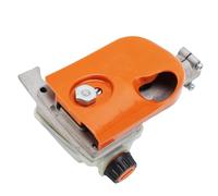 TARSHYRY Remplacement de la Tête de Scie à Perche, Ensemble de Tête D'engrenage en Aluminium et en Plastique, Trou carré de 24mm