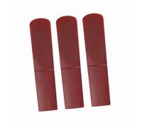 TARSHYRY Riches de Saxophone, Roseaux de Saxophone de Ténor 3pcs 2.5 Pièces Réparation Accessoires de Roseau de Clarinette Anche pour Alto (rouge)