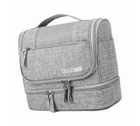 TARSHYRY Sac à Maquillage, Sac d'époque de Cosmétique de Grande capacité Matériau 600D TISSON Oxford, Couleur Noir, GREN, POIDE Poids: 400G / 14.11Ooz avec Un Maquillage Voyage pour Hommes pour