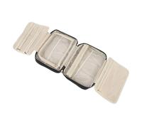TARSHYRY Sac de Toilette Travel Organisateur Suspendu, Rangement Cosmétique pour Brosses de Revitalisant de Shampooing, Produits de Soin de Maquillage de Voyage (Black)