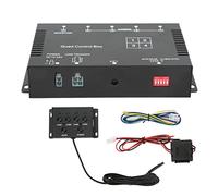 TARSHYRY Séparateur Vidéo de Caméra de Recul de Voiture à 4 Canaux, Commutateur de Séparateur D'écran de Caméra de Stationnement 1080P pour RV, Camion, Bus, Remorque, DC 12V/24V