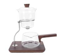 TARSHYRY Service à thé Magnétique, Tasse Fairness de 350 Ml et Réservoir à thé de 300 Ml avec Infuseur Amovible, Théière en Verre Borosilicate Haute Résistance avec Séparateur