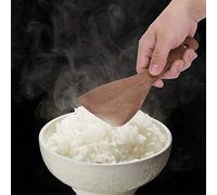 TARSHYRY Spatule, Cuillères en Bois pour Cuisiner avec des Matériaux de qualité Alimentaire Cuisine Cuisine pour Les Outils Professionnels (Bouche inclinée)