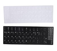 TARSHYRY Stickers de Clavier Coréen, Autocollants de Clavier pour Ordinateur Portable Autocollant étagère à Couverture Coréen pour Ordinateur Portable 10 à 17 Pouces Bureau