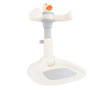 TARSHYRY Support de Baby Shower, Sièges de Bain pour Bébés Assis le Haut de Baby Shower Ajustement de Hauteur Non Glissante Canard de Base Debout