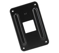 TARSHYRY Support de Dissipateur Thermique pour Processeur, Plaque Arrière pour AM4, Plaque Arrière en Fer Durable pour Système de Refroidissement à Prise Ryzen AM4, Noir 10.3x6.8x1cm