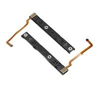 TARSHYRY Support Métallique pour Rail Coulissant Gauche et Droit avec Capteur de Câble Flexible pour Appareils Compatibles Kit de Rail Latéral de Remplacement pour la Réparation de la Console