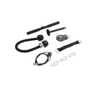 TARSHYRY Système de Poulie de Levage DIY, Machine à Câble, équipement de Gymnastique à Domicile Robuste pour L'entraînement de Force, Biceps, Triceps, épaules, Dos en Acier allié, (BLACK)