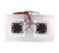 TARSHYRY Système de Refroidissement Thermoélectrique Peltier Double Ventilateurs Antffiles de Refroidissement électronique Alimentation Polie