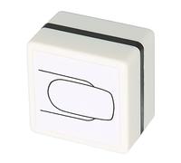 TARSHYRY Tampon de Pratique du Nail Art pour Ongles Carrés, Outil de Conception de Ligne Fluide pour la Formation du Nail Art et le Développement des Compétences, Tampon en Silicone Réutilisable