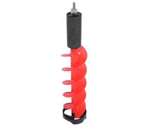 TARSHYRY Tarière d'amarrage, Tarif de Glace Bit de Perceuse 28 Pouces de Glace Kit de Tarif en Nylon Cutter en Acier de Forage 6 Pouces Diamètre Drift Ice Drill Toger avec Positionner de Forage de