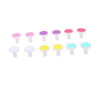TARSHYRY Têtes de Lime à Ongles pour Bébés, 12 Embouts de Rechange pour Enfants de 1 à 12 Mois et Adultes, Tailles et Codes Couleurs, Compatibles avec de Nombreuses Marques, pour une