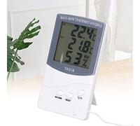 TARSHYRY Thermomètre Numérique, 25% RH à 98% RH -50 à 70 ℃ Thermomètre Intérieur pour l'humidité Intérieure Hygromètre à Température Ambiante avec Sonde à Grand écran Minimètre Numérique