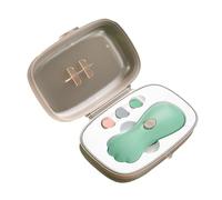 TARSHYRY Trimage électrique pour bébé Coupe-ongle à Ongles de sécurité Portable pour les Orteils et les Doigts (GREEN)