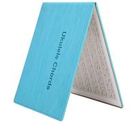 TARSHYRY Ukulele d'accords Cheatheet, Guitare Chord Chart Portable Art Book Learn Scales Keys and Chords Ukulele Chart pour le Concert de Soprano Ténor Uke