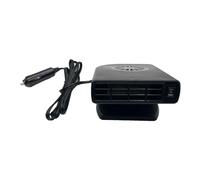 Tarswesi Chauffage de Voiture, Réchauffeur de Voiture 2 en 1 Ventilateur De Refroidissement, DéGivreur De Désembueur de Pare-Brise, Radiateur Soufflant Adapté à la Plupart des Voitures