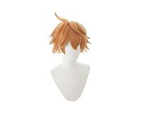 Tartaglia Childe Cosplay Wig Genshin Impact Cosplay Orange Heat Resistant Synthetic Hair Tartaglia Halloween Cosplay