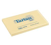 Tartan 012776 notes autocollantes (127 x 76 mm, 1 bloc de 100 feuilles) jaune, 1 pièce
