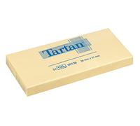 Tartan bloc-notes 00005138 51 x 38 mm-lot de 3 blocs de 100 pages, jaune
