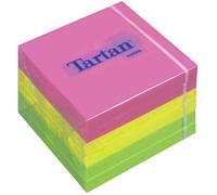 TARTAN bloc-notes repositionnable, 76 x 76 mm, Neon,