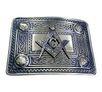 Tartan City Homme Boucle de Ceinture Celtique Kilt Magicien Finition Antique/Boucle de Ceinture Celtique Kilt Celtique 4 Dome Miroir