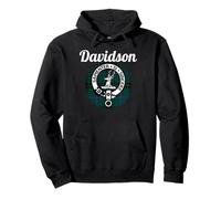 Tartan écossais avec nom du Clan de Davidson Sweat à Capuche