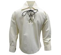 Tartanista - Chemise Ghillie/Jacobite - pour garçon - crème - Garçon 3-4 ans (71 cm)