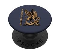 Tartaria Griffin Art héraldique - Style Ancien inspiré des mythes PopSockets PopGrip Adhésif